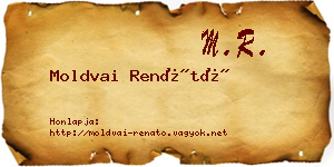 Moldvai Renátó névjegykártya